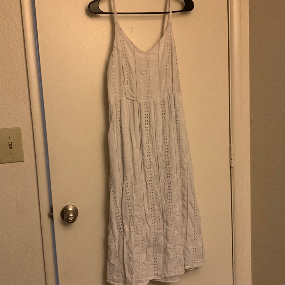 White summer dress